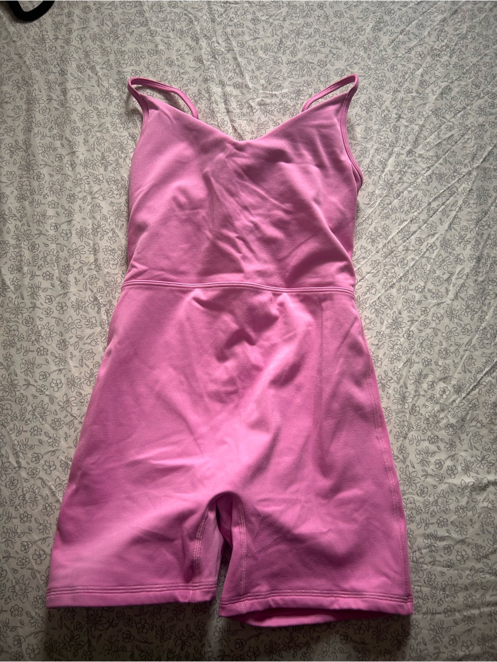 Gilly Hicks Bright Pink One-Piece athletic romper